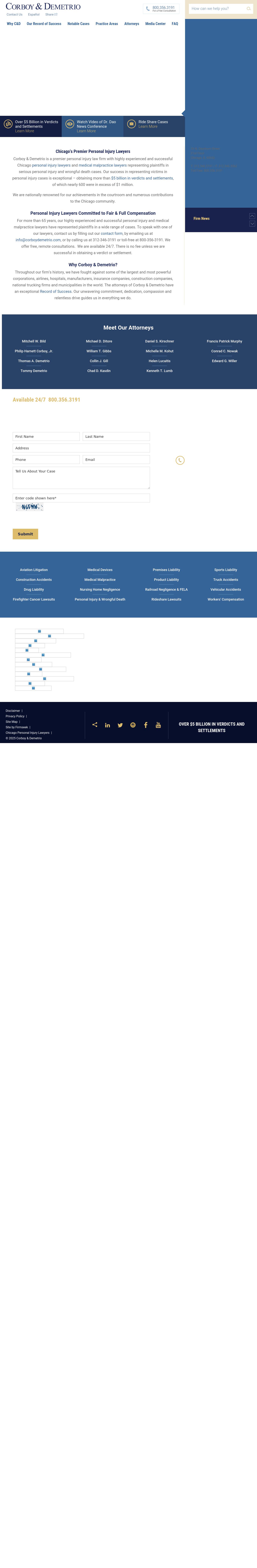 Corboy & Demetrio - Chicago IL Lawyers