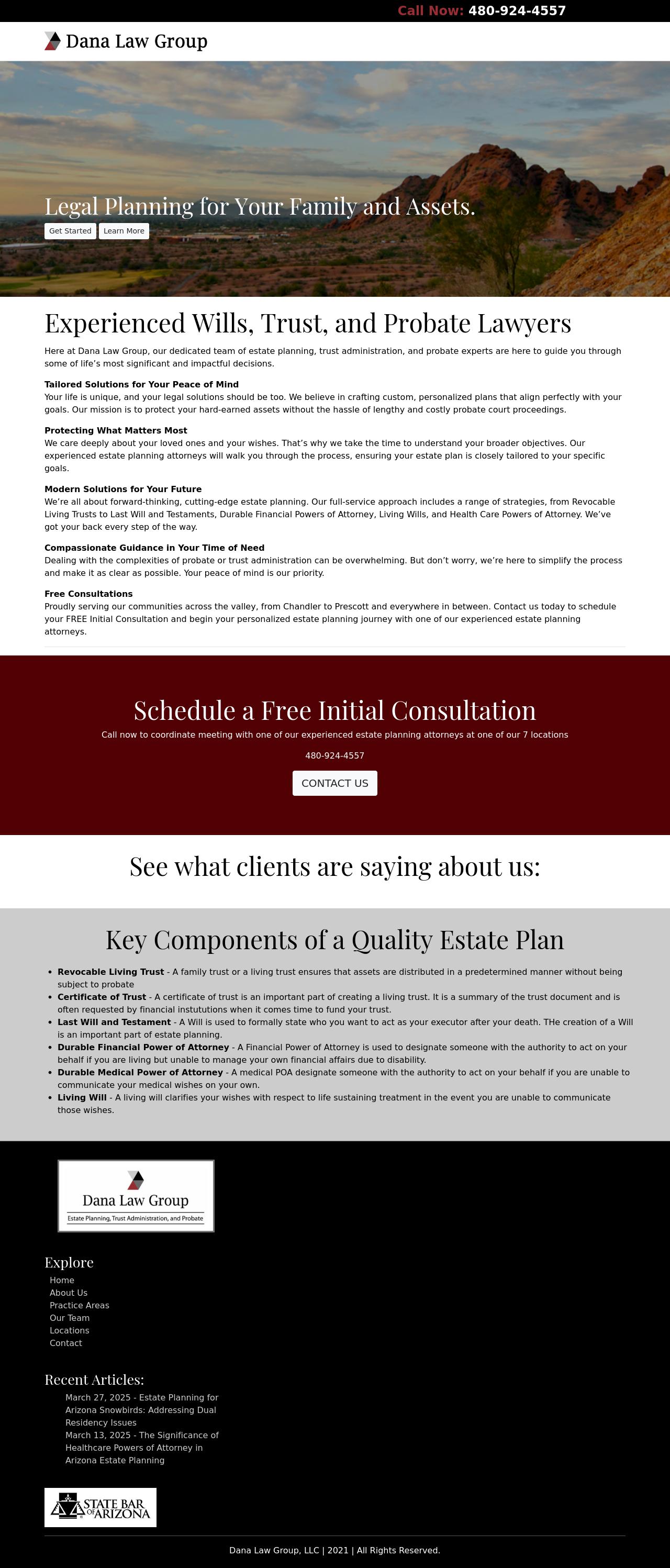 Dana Law Group, LLC - Scottsdale AZ Lawyers