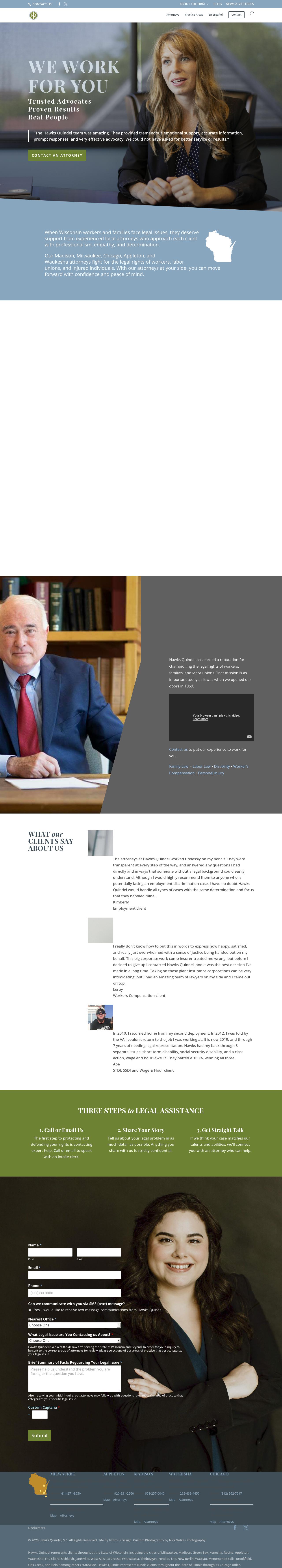 Hawks Quindel, S.C. - Milwaukee WI Lawyers