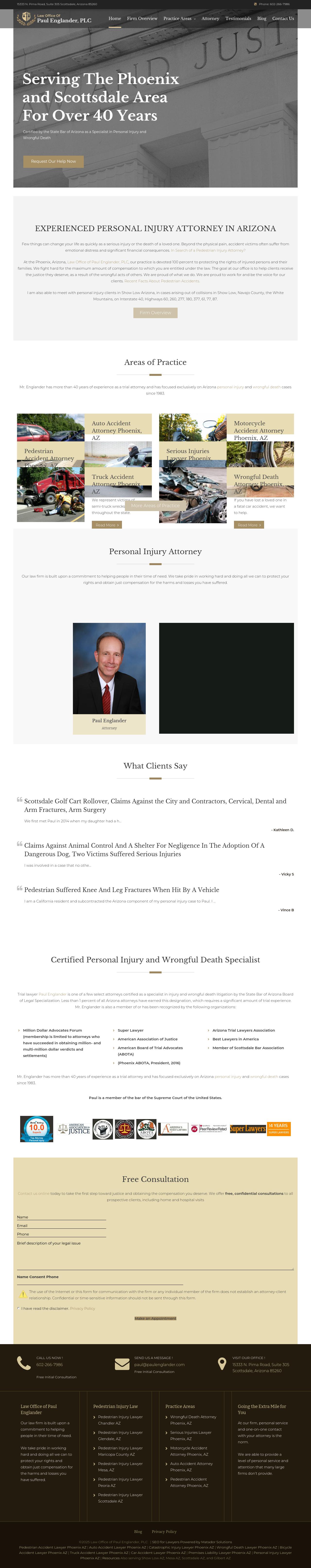 Law Office of Paul Englander, PLC - Phoenix AZ Lawyers