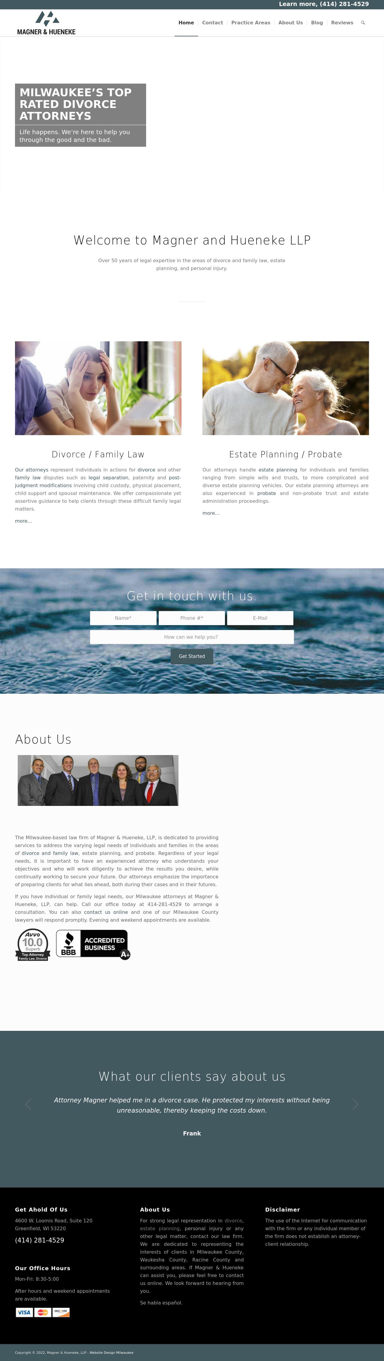 Magner, Hueneke, Smith & Borda, LLP - Milwaukee WI Lawyers