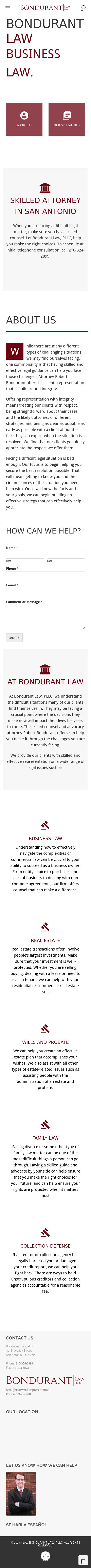 Bondurant Law, PLLC - San Antonio TX Lawyers