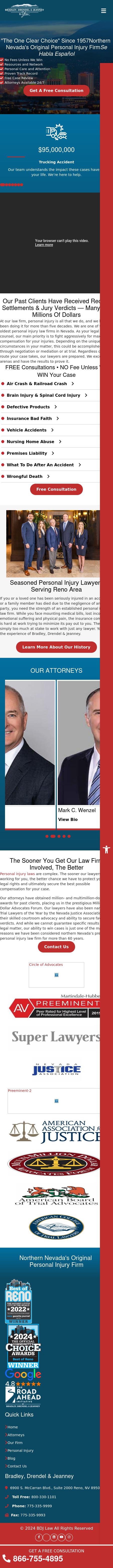 Bradley Drendel & Jeanney - Reno NV Lawyers
