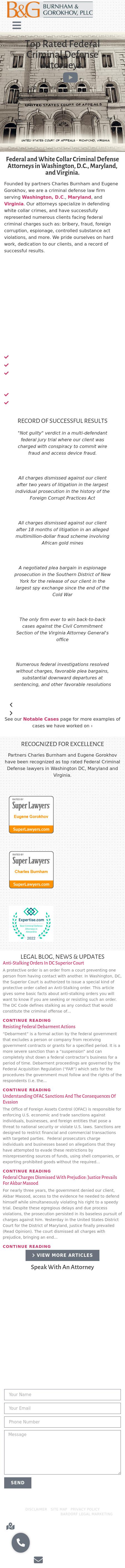 Burnham & Gorokhov, PLLC - Washington DC Lawyers