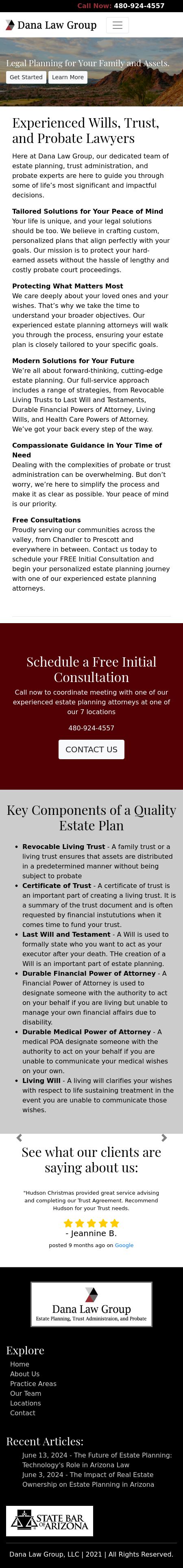 Dana Law Group, LLC - Scottsdale AZ Lawyers