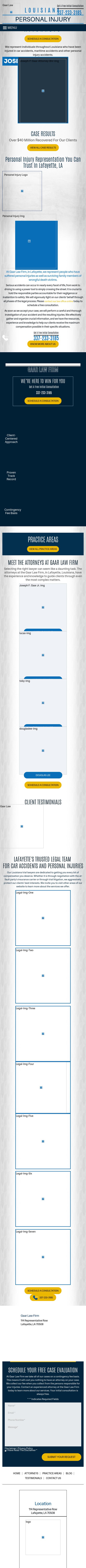 Gaar Law Firm - Lafayette LA Lawyers