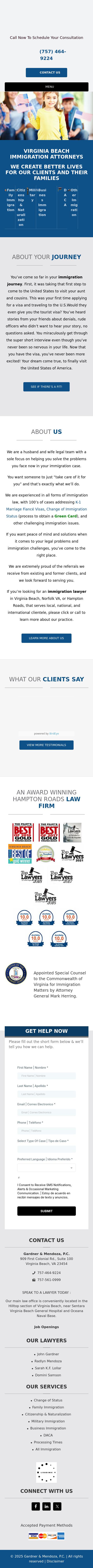 Gardner & Mendoza, PC - Virginia Beach VA Lawyers