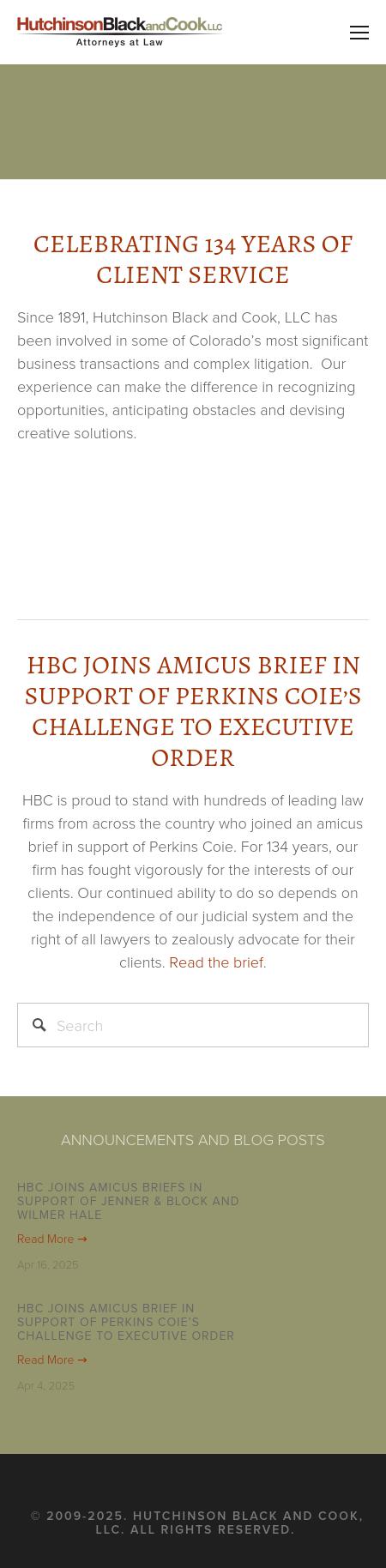 Hutchinson Black And Cook LLC - Boulder CO Lawyers