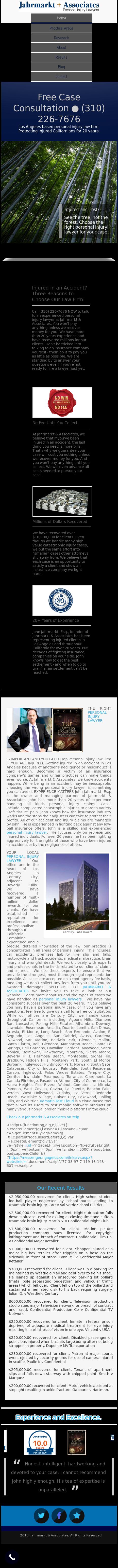 Jahrmarkt & Associates - Los Angeles CA Lawyers