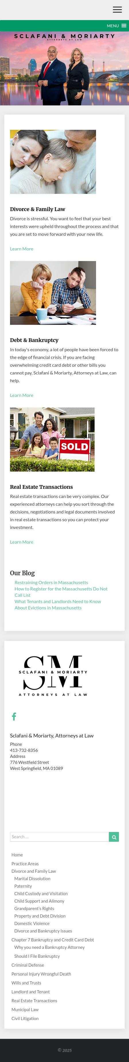 Johnson, Sclafani & Moriarty, Attorneys at Law - West Springfield MA Lawyers