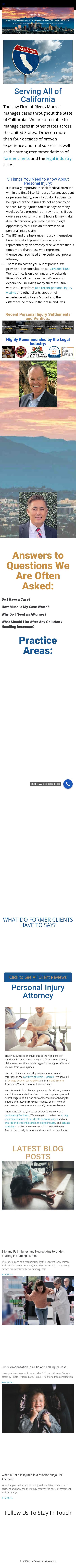 Law Firm of Rivers J. Morrell, III - Riverside CA Lawyers