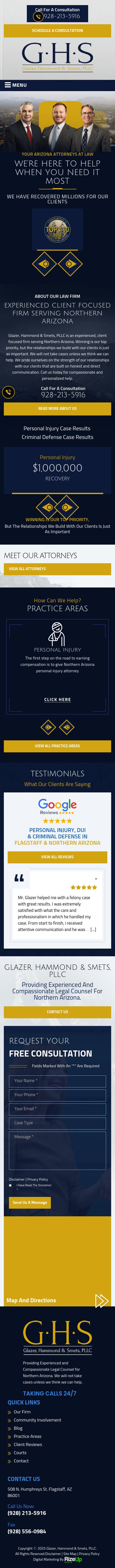 Law Office of Keith A. Hammond, P.C. - Flagstaff AZ Lawyers