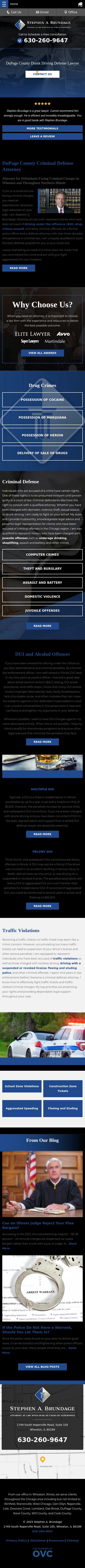 Law Office of Stephen A. Brundage - Wheaton IL Lawyers