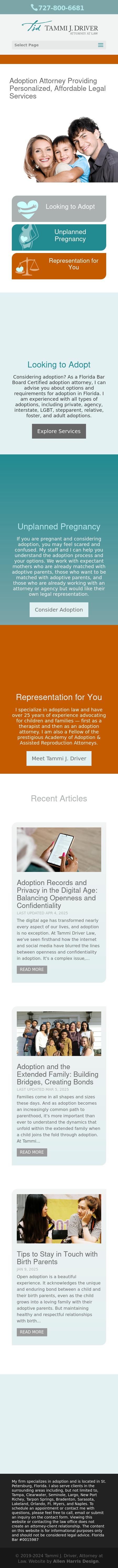 Law Office of Tammi J. Driver, P.L. - Saint Petersburg FL Lawyers