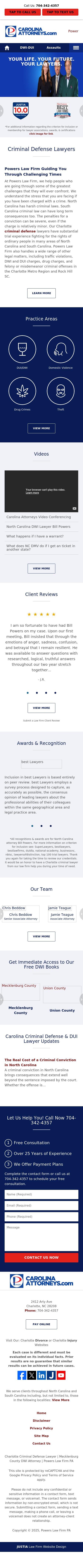 Powers McCartan, PLLC - Concord NC Lawyers