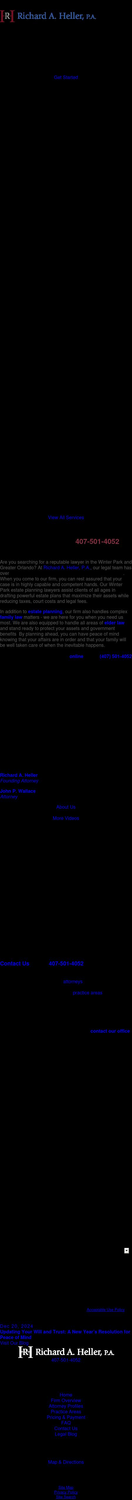 Richard A. Heller, P.A. - Orlando FL Lawyers
