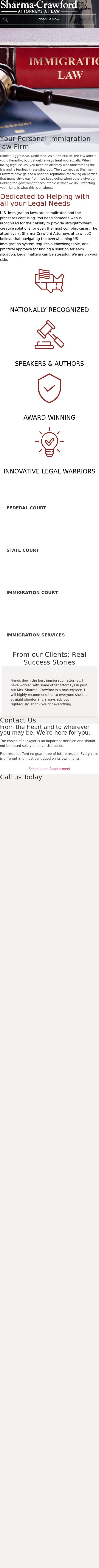 Sharma-Crawford Attorneys at Law - Kansas City MO Lawyers