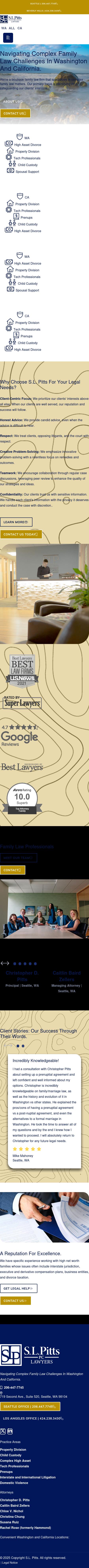 S.L. Pitts & Associates PLLC - Seattle WA Lawyers