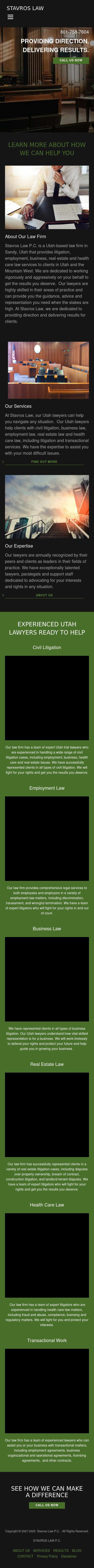 Stavros Law, P.C. - Draper UT Lawyers