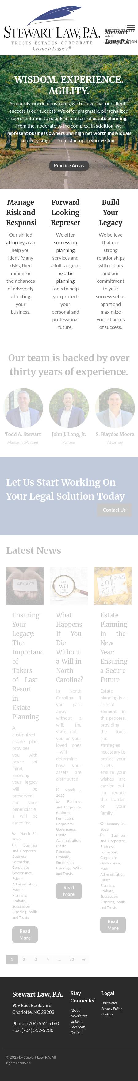 Stewart Law, P.A. - Charlotte NC Lawyers