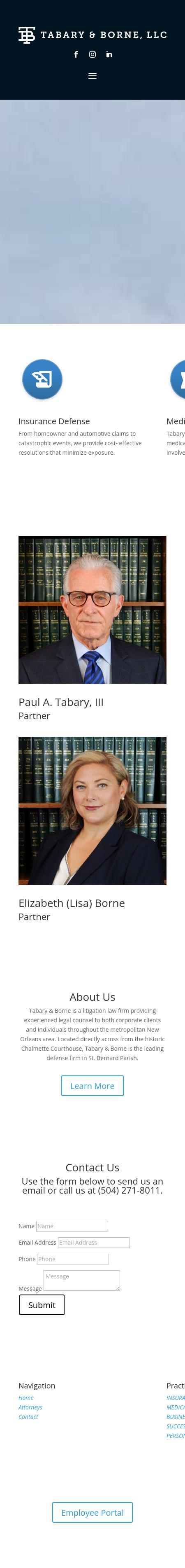 Tabary & Borne, L.L.C. - Chalmette LA Lawyers