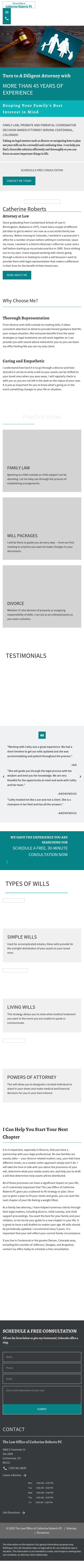 The Law Office of Catherine Roberts - Centennial CO Lawyers
