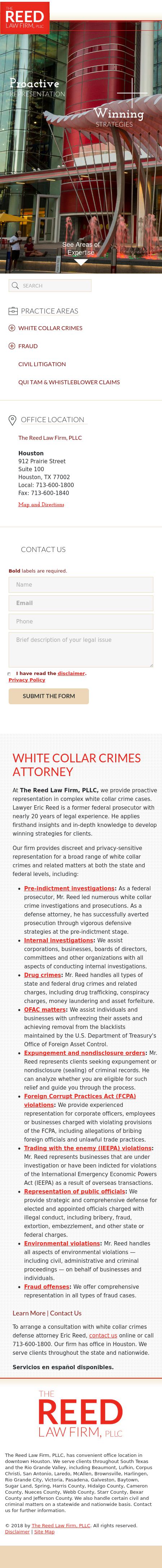 The Reed Law Firm, PLLC - Houston TX Lawyers