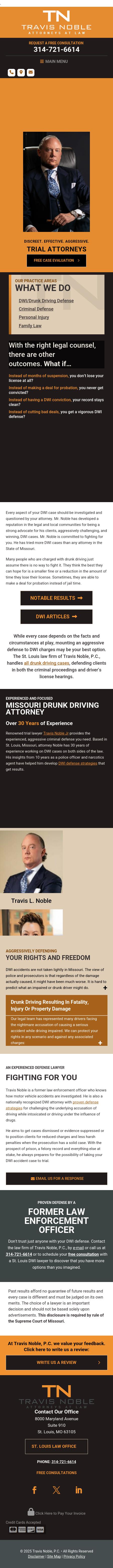 Travis Noble, P.C. - St. Louis MO Lawyers