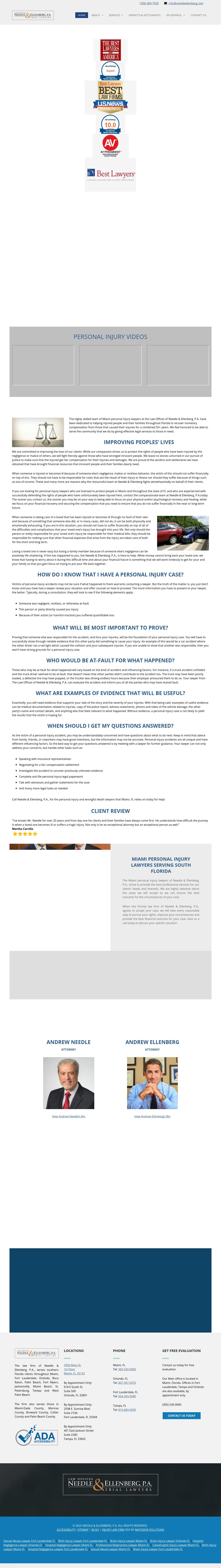 Needle & Ellenberg, P.A. - Miami FL Lawyers