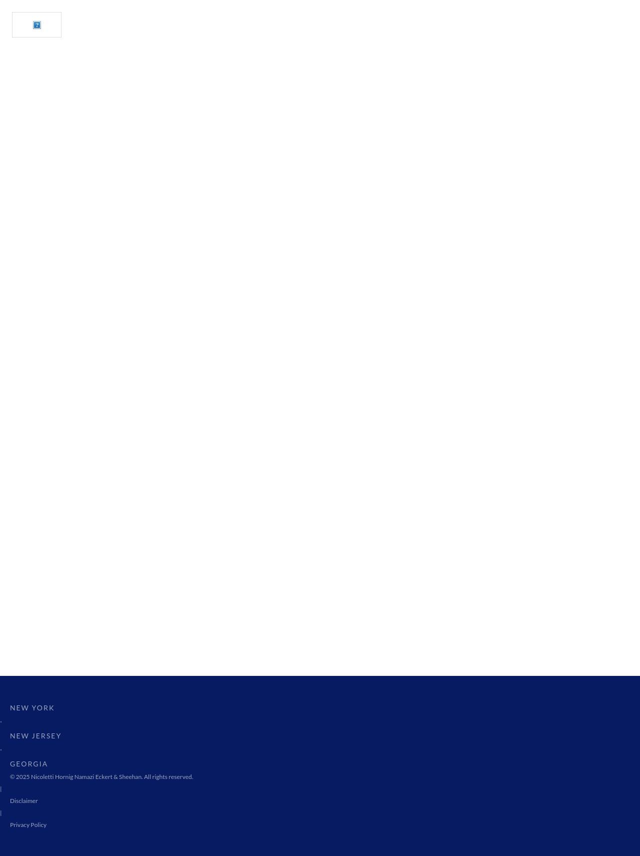 Nicoletti Hornig & Sweeney - Hackensack NJ Lawyers