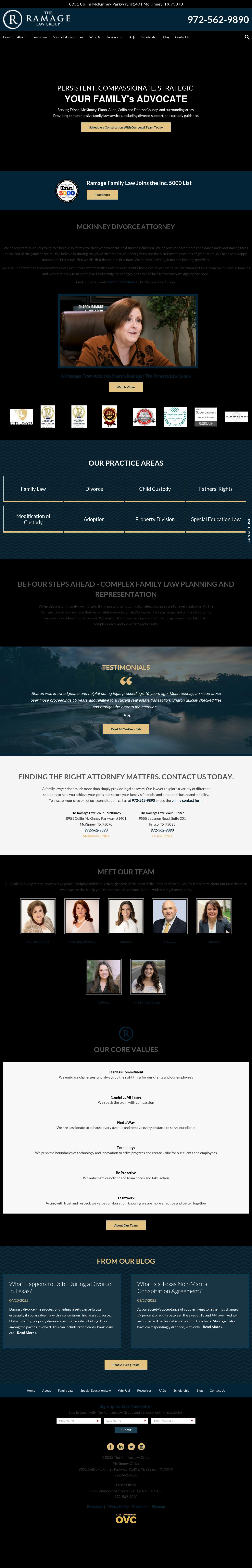 Sharon M. Ramage, P.C. - Frisco TX Lawyers