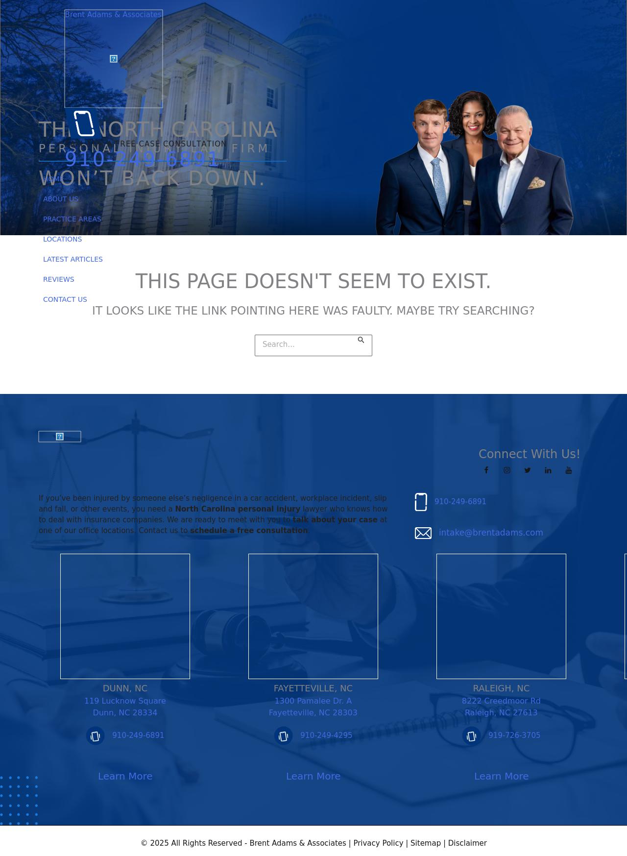 Brent Adams & Associates - Fayetteville NC Lawyers