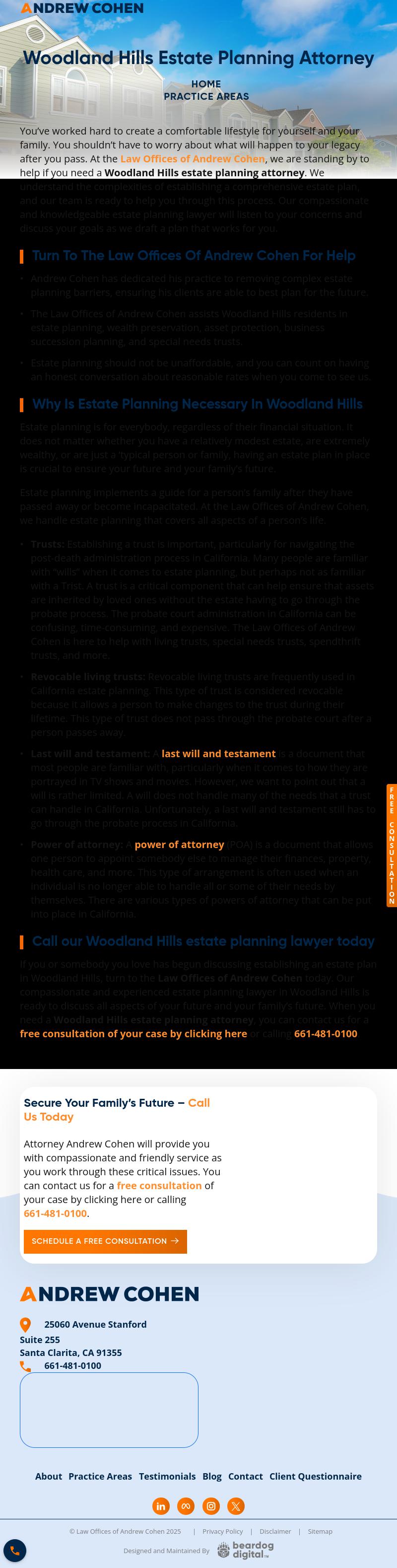 Law Offices of Andrew Cohen - Santa Clarita CA Lawyers