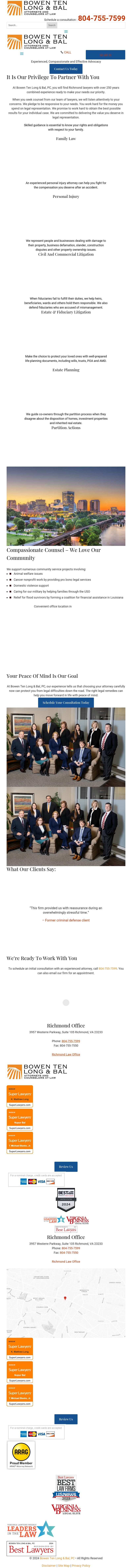 Bowen Ten Cardani, PC - Richmond VA Lawyers