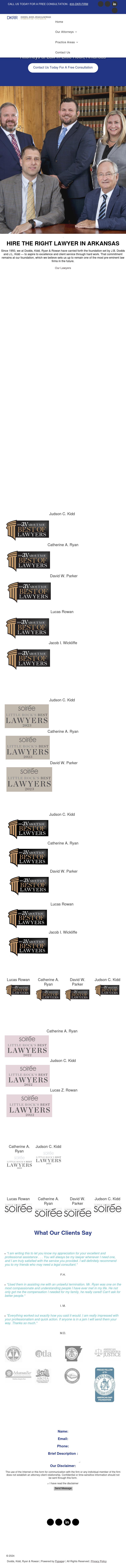 Dodds, Kidd & Ryan - Little Rock AR Lawyers