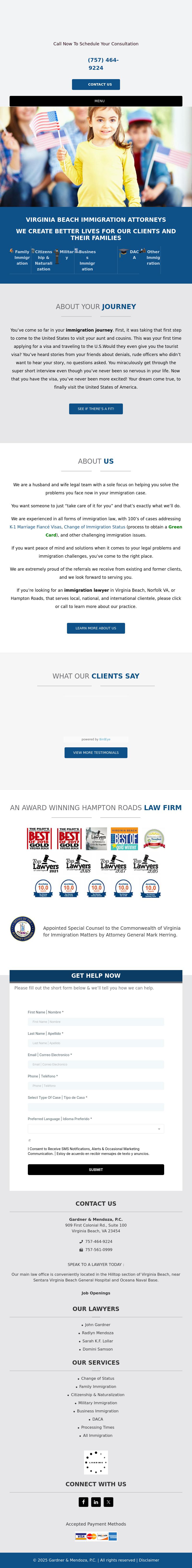 Gardner & Mendoza, PC - Virginia Beach VA Lawyers