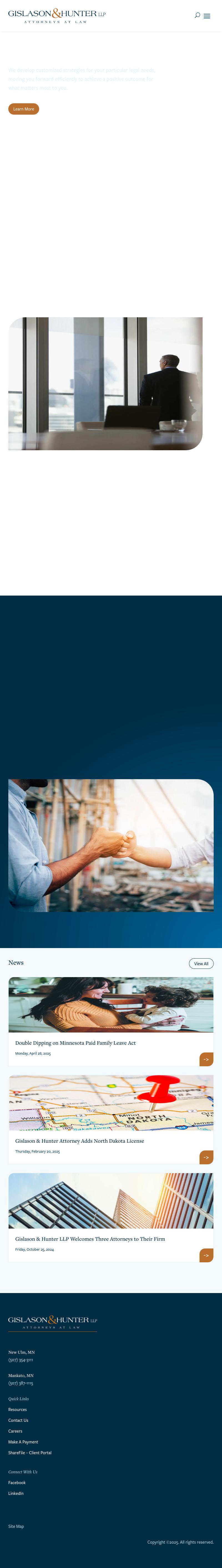 Gislason & Hunter LLP - Minneapolis MN Lawyers