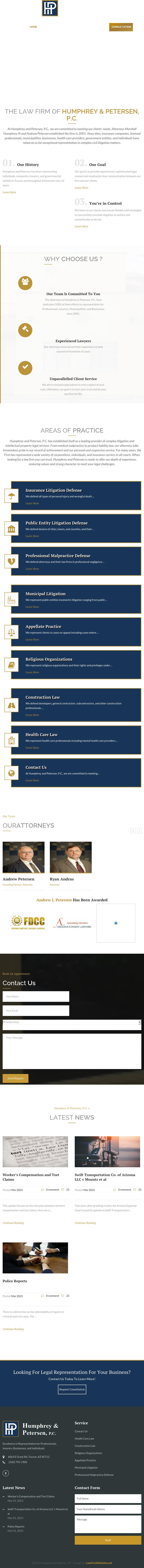 Humphrey & Petersen, P.C. - Tucson AZ Lawyers