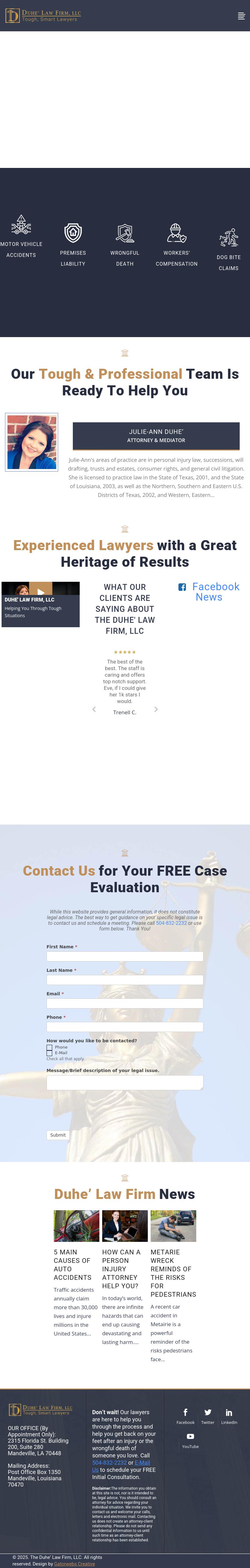 Keating Law Firm, LLC - Metairie LA Lawyers