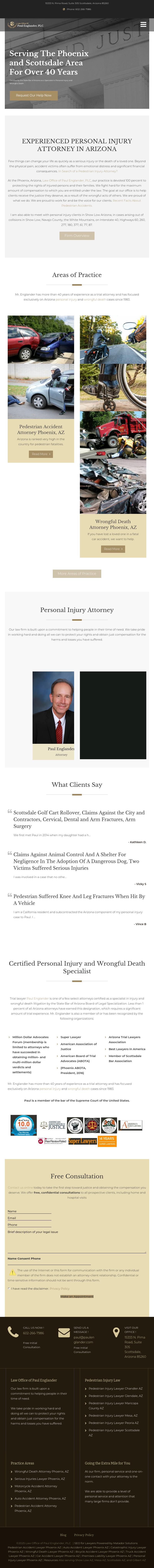 Law Office of Paul Englander, PLC - Phoenix AZ Lawyers