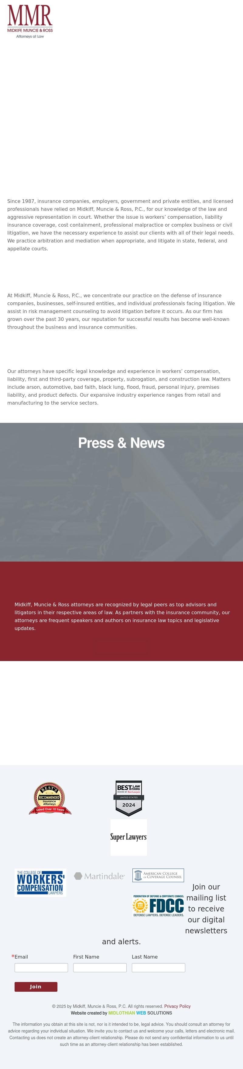 Midkiff, Muncie & Ross, P.C. - Oakton VA Lawyers