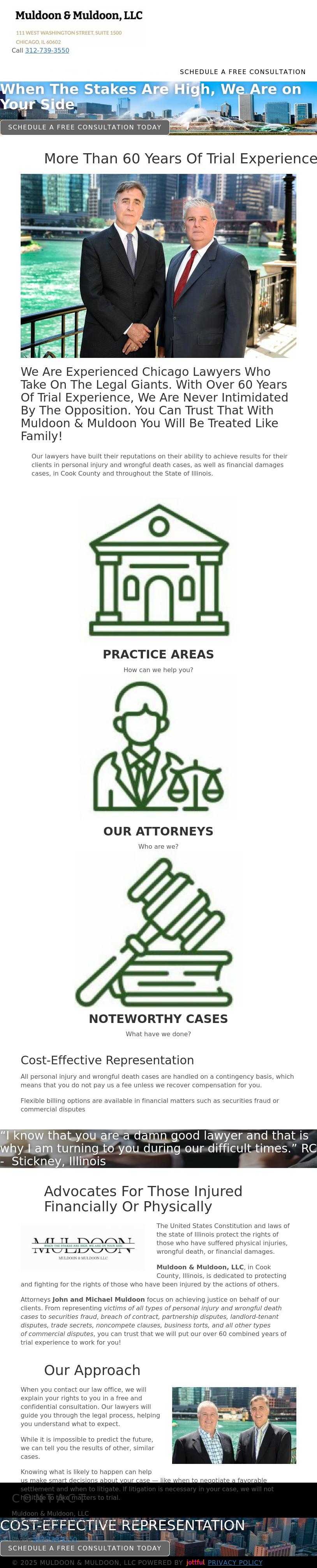 Muldoon & Muldoon, LLC - Chicago IL Lawyers
