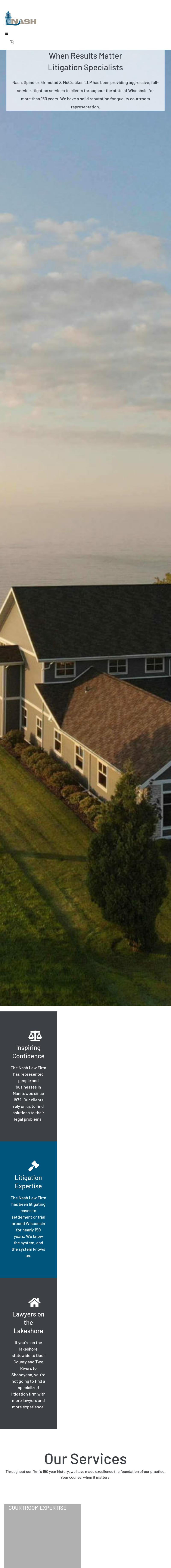 Nash, Spindler, Grimstad & McCracken LLP - Manitowoc WI Lawyers