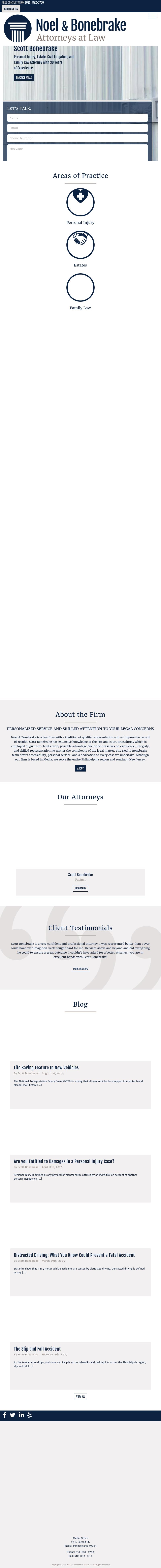 Noel and Bonebrake, Attorneys at Law - Media PA Lawyers