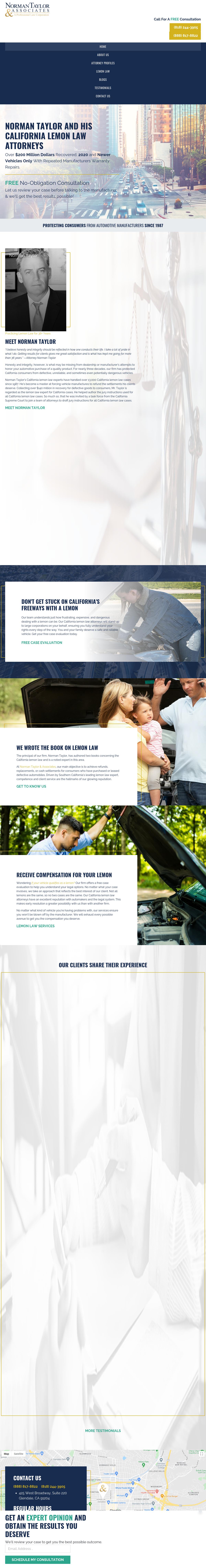 Norman Taylor & Associates - Glendale CA Lawyers