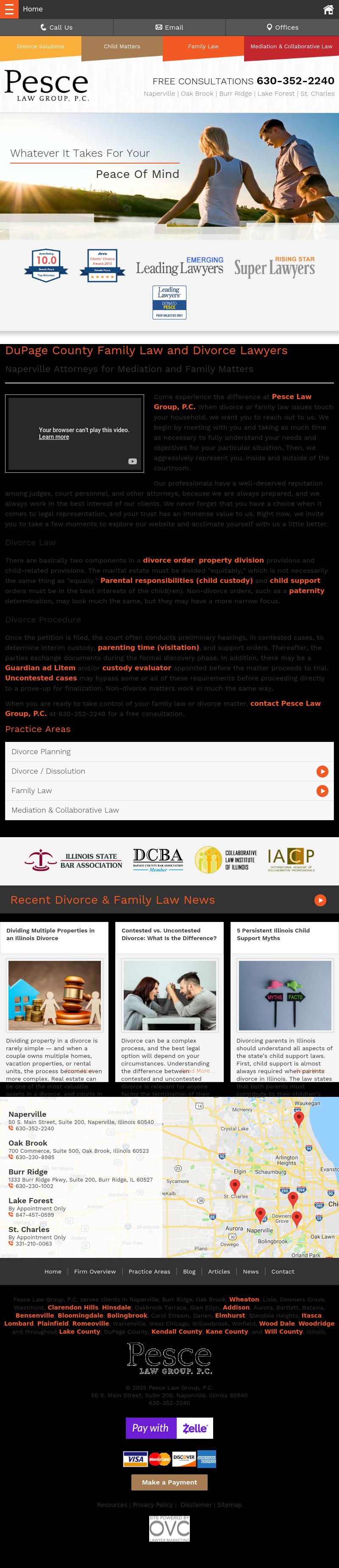 Pesce Law Group, P.C. - Oak Brook IL Lawyers