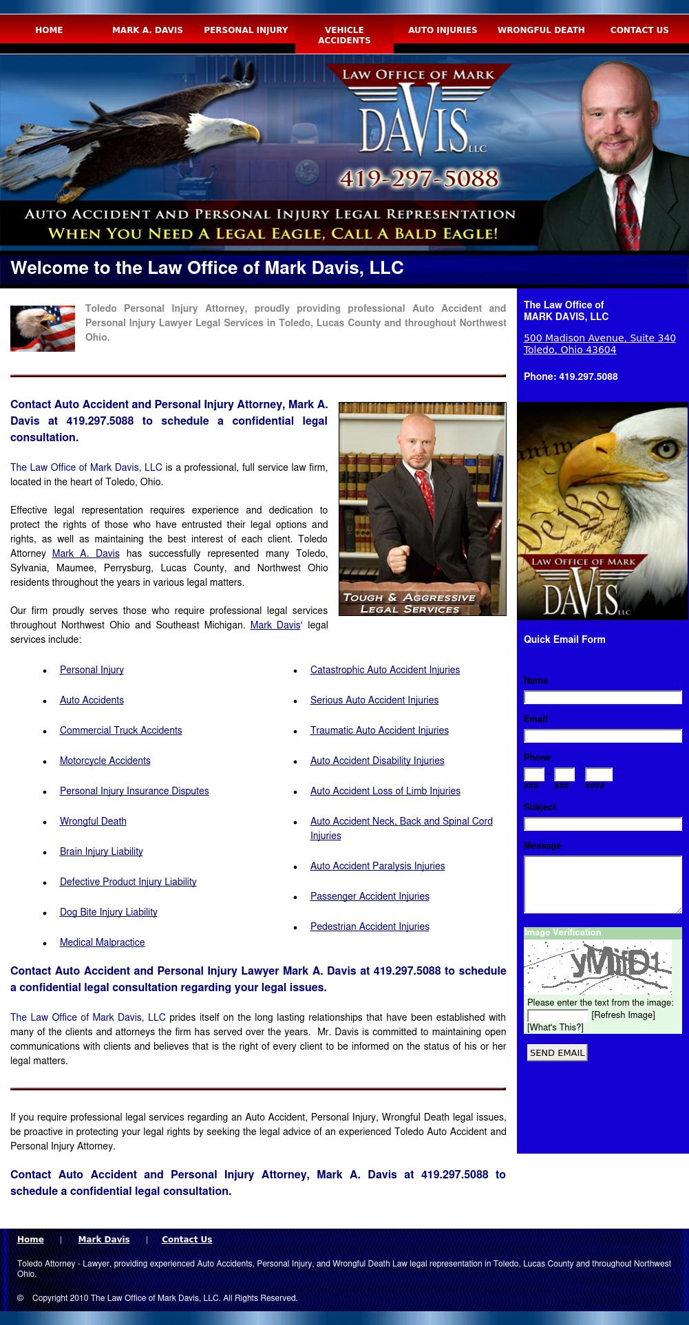 The Law Office of Mark Davis, LLC - Toledo OH Lawyers