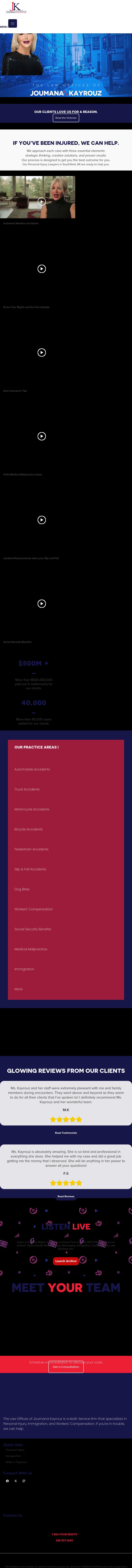 The Law Offices Of Joumana Kayrouz PLLC - Southfield MI Lawyers