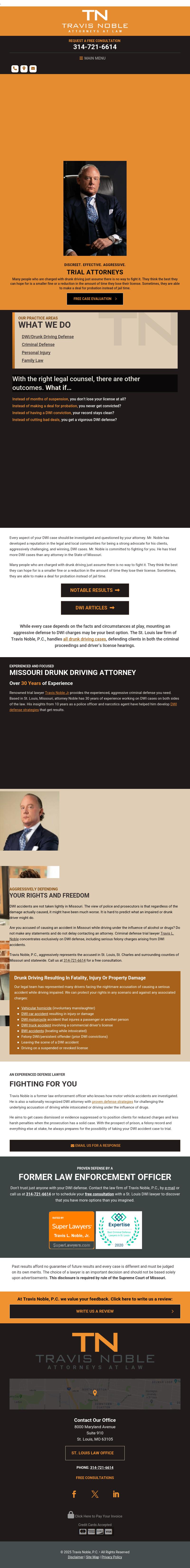 Travis Noble, P.C. - St. Louis MO Lawyers