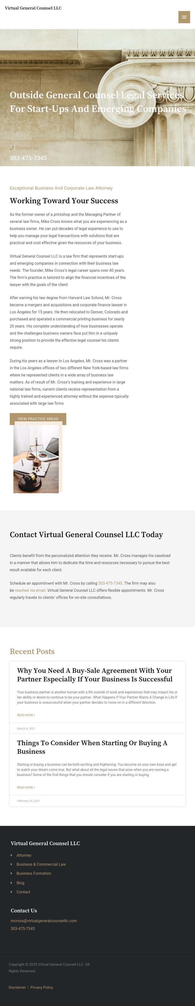 Virtual General Counsel LLC - Centennial CO Lawyers